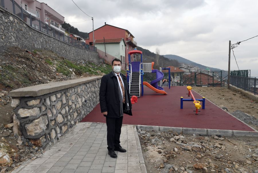 Osmangazi’den Uludağ Yamaçlarına Çocuk Parkı