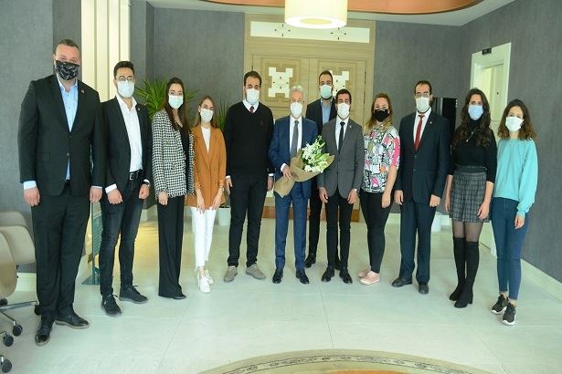 Başkan Erdem, Gençleri Ağırladı