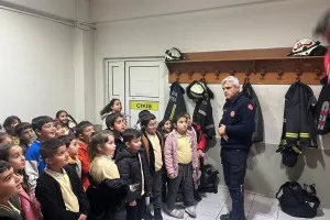 Yalova İtfaiyesi, İlkokul Öğrencilerine Yangın Güvenliği Eğitimi Verdi