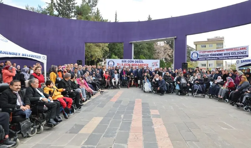 Şahinbey Belediyesi, 4.581 Engelli Vatandaşa Tekerlekli Sandalye Desteğinde Bulundu