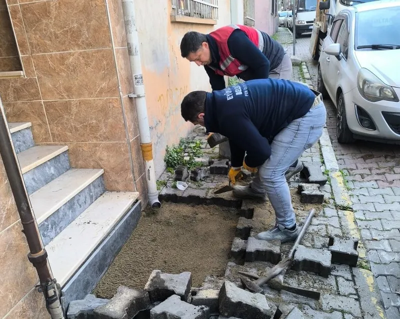 Eyüpsultan’da Fen işleri çalışmaları aralıksız sürüyor