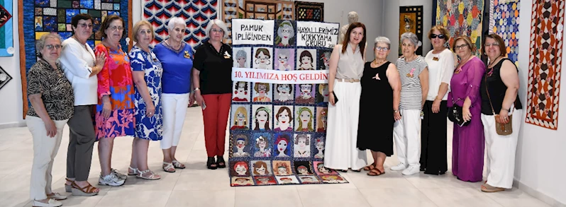 “Bir İlmek Bin Emek” Kırkyama Sergisi Açıldı