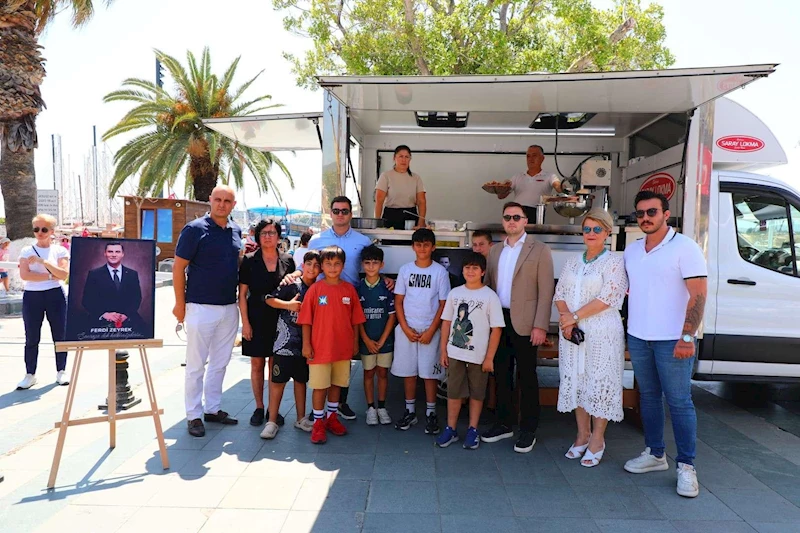 BODRUM’DA FERDİ ZEYREK İÇİN LOKMA HAYRI