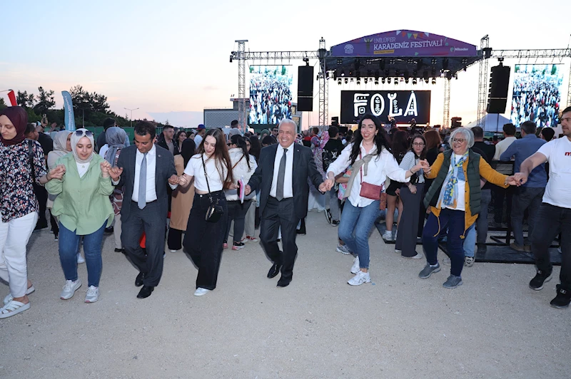 Nilüfer’de Karadeniz Festivali coşkusu