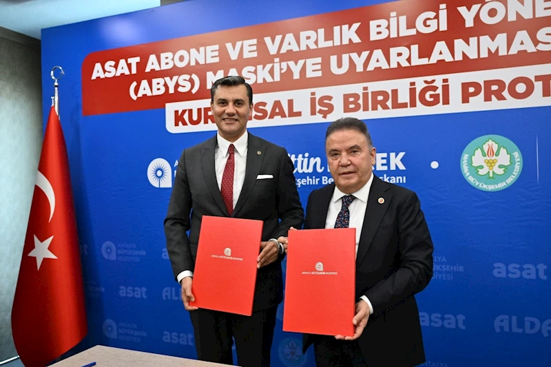 Manisa ve Antalya Büyükşehir Belediyeleri Arasında İş Birliği Protokolü