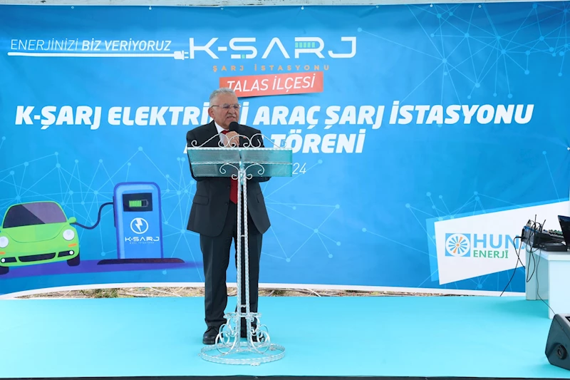 Kayseri Büyükşehir, K-Şarj İstasyonlarıyla Geleceği Şarj Ediyor