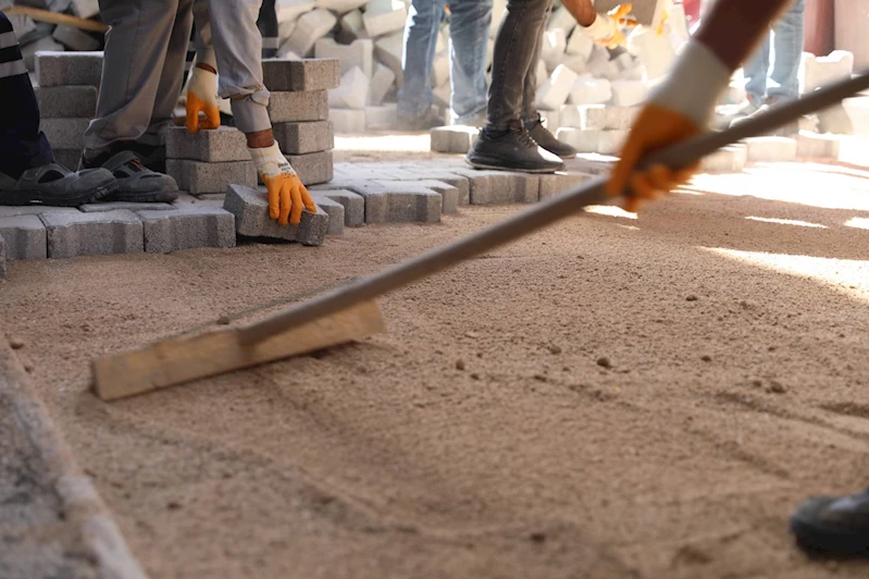 Bahçıvan Mahallesi’nde Tahrip Edilen Yol Yeniden Düzenlendi