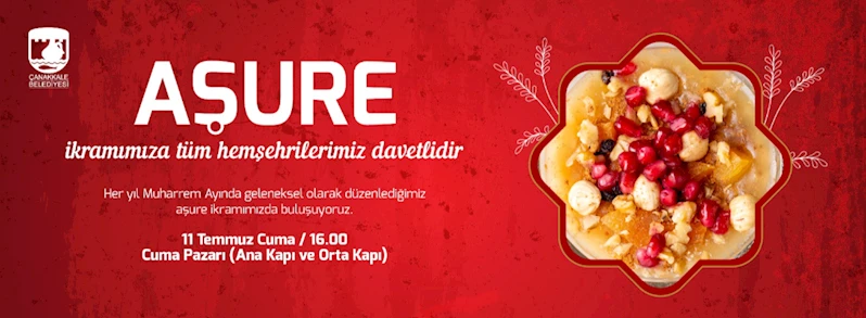 Aşure İkramımıza Tüm Hemşehrilerimiz Davetlidir...