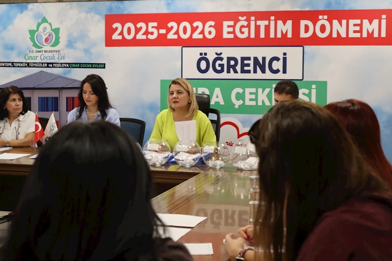 İZMİT BELEDİYESİ ÇINAR ÇOCUK EVLERİ İÇİN NOTER HUZURUNDA KURA ÇEKİMİ
