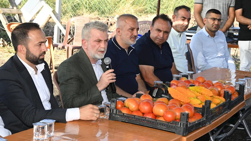 Topraktan Sofraya Bereket Zincirine Başkan Görgel’den Destek