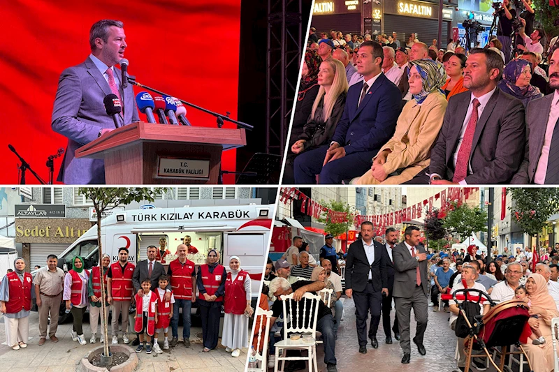 15 Temmuz Demokrasi ve Milli Birlik Günü Karabük’te Anıldı