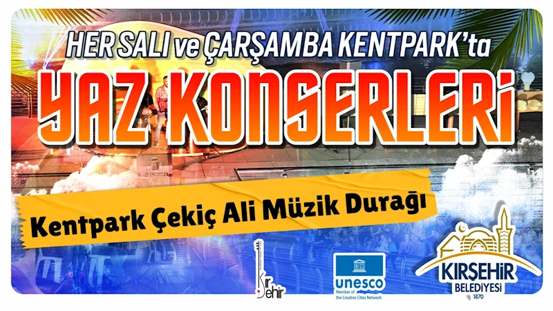 YAZ KONSERLERİ DEVAM EDİYOR