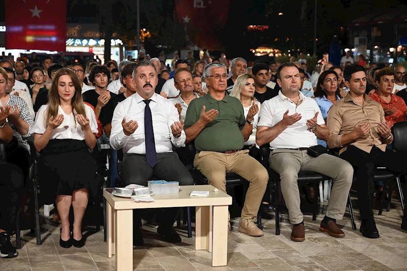 Kemer’de 15 Temmuz anma töreni