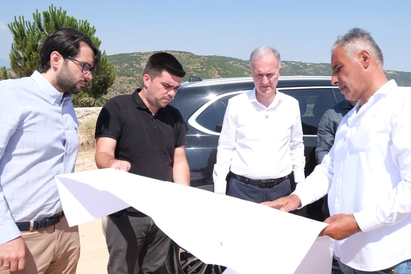 Bursa İnegöl Millet Bahçesi’nde yeşil dönüşüm sürüyor