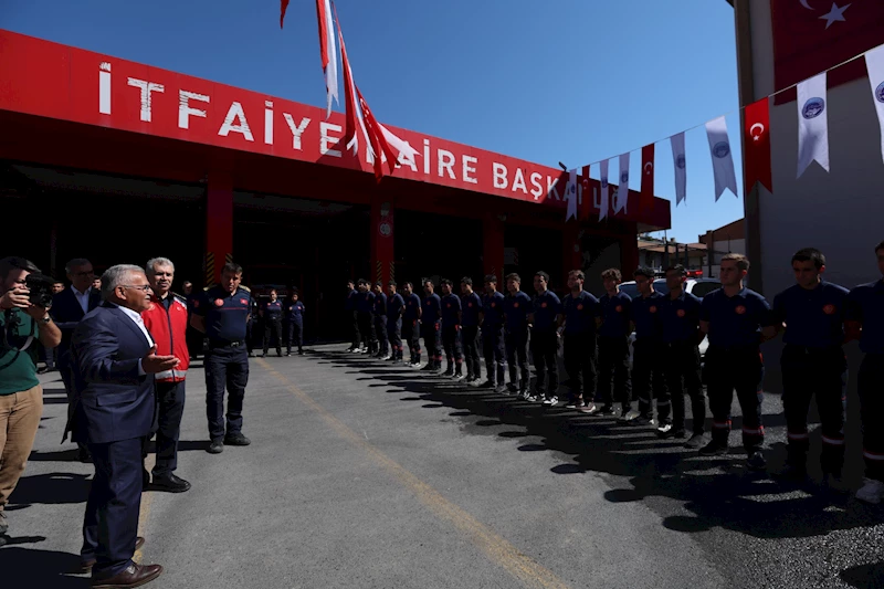 Başkan Büyükkılıç’tan Geleceğin İtfaiyecilerine Altın Nasihatler