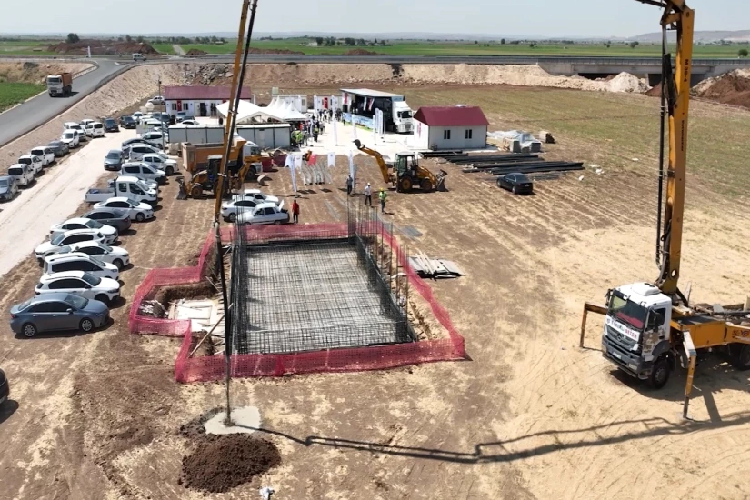 427 milyon TL’lik Atık Su Arıtma Tesisi’nin temeli atıldı