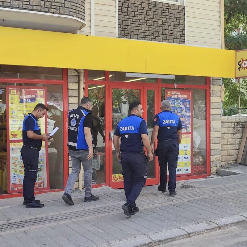 ZİNCİR MARKETLERDE ZABITA DENETİMİ