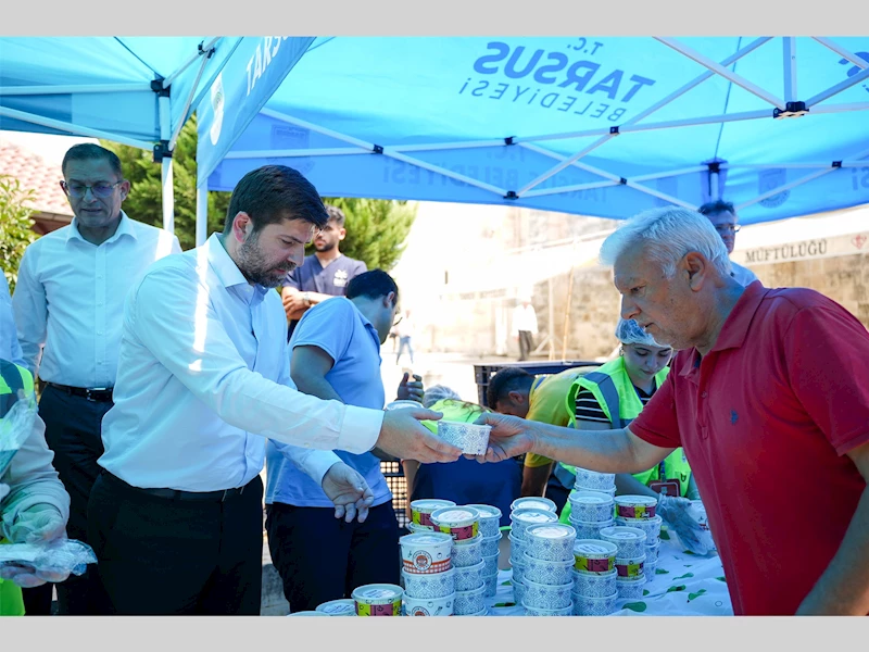 TARSUS BELEDİYESİ’NDEN MUHARREM AYI’NA ÖZEL AŞURE İKRAMI