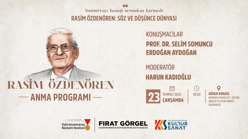 “Gül Yetiştiren Adam”a Vefa; Rasim Özdenören Vefatının Yıl Dönümünde Anılacak