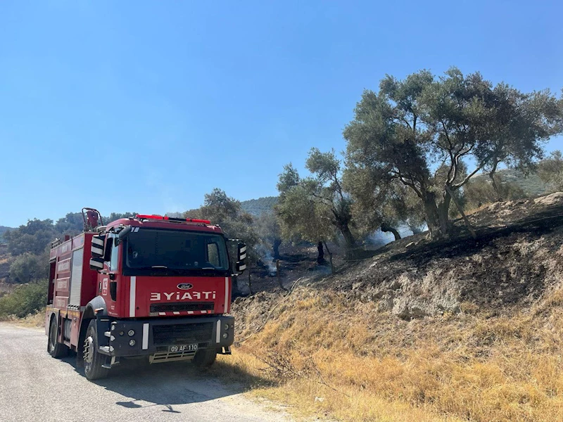 AYDIN BÜYÜKŞEHİR İTFAİYESİ 2 GÜNDE 55 YANGINA MÜDAHALE ETTİ