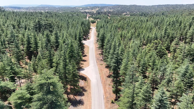Büyükşehir, Gülnar Kırsalındaki Üstyapı Yatırımlarını Sürdürüyor