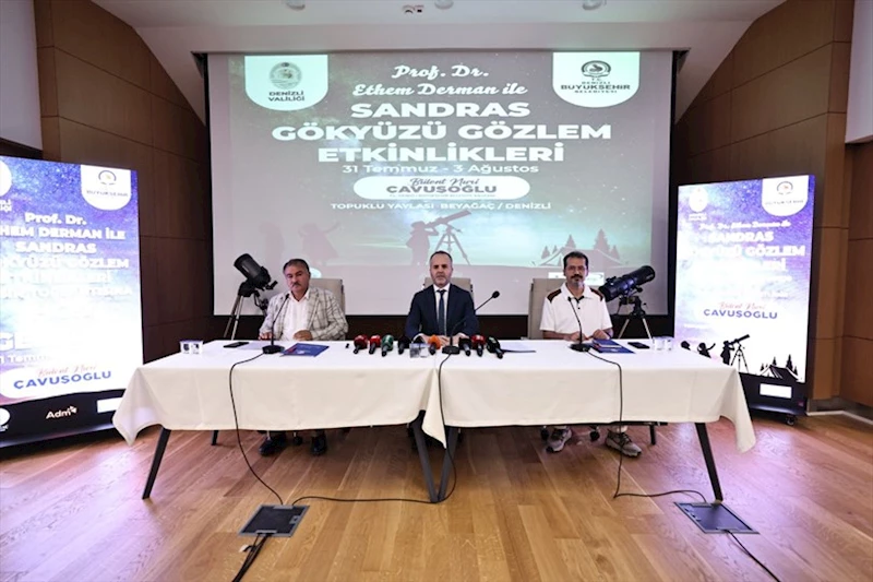 Gökyüzü tutkunları Sandras’ta buluşuyor