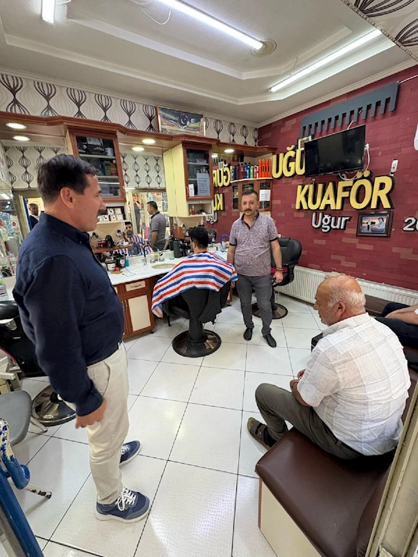 BAŞKAN KILCA’DAN SAĞLIK MERKEZİ VE ESNAF ZİYARETİ