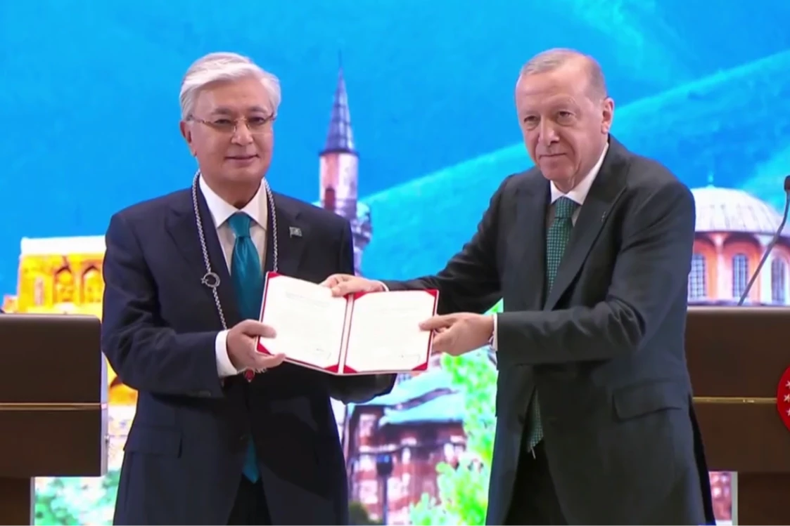 Kazakistan Cumhurbaşkanı Tokayev’e Türkiye