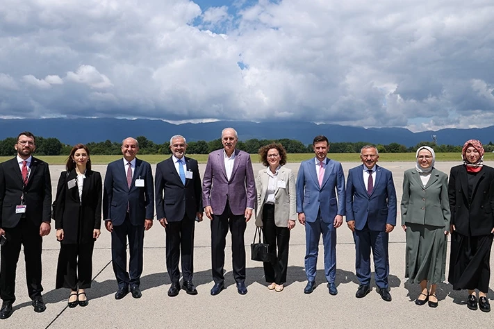 TBMM Başkanı Kurtulmuş İsviçre