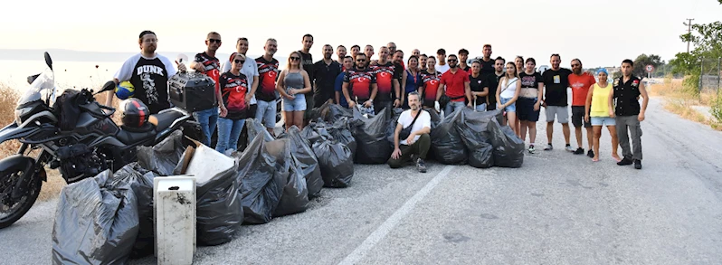 Çanakkaleli Motosikletlilerden Anlamlı Etkinlik