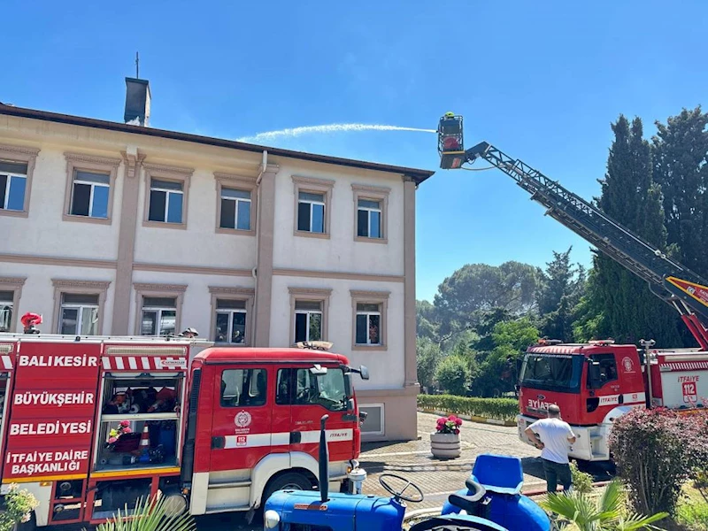 TAGEM’DEKİ YANGINA EKİPLERİMİZDEN DESTEK