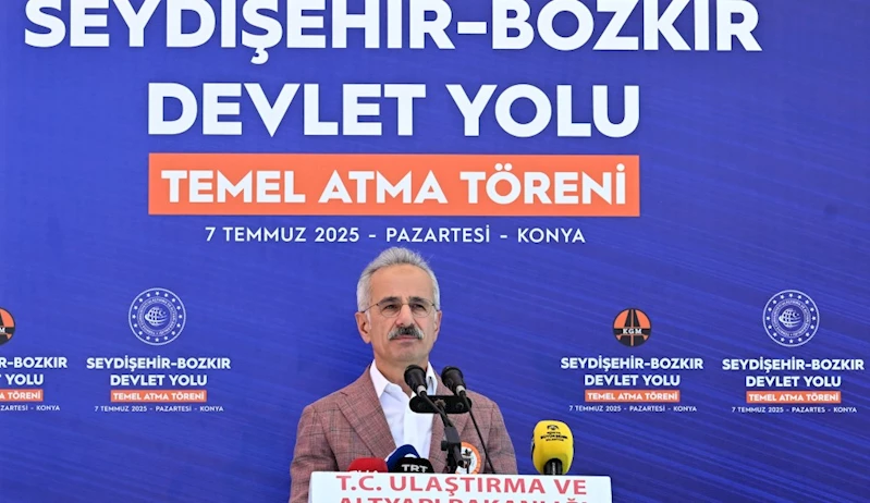 SEYDİŞEHİR-BOZKIR DEVLET YOLU’NUN TEMELİ ATILDI