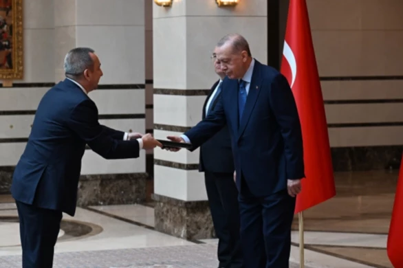 Büyükelçilerden Cumhurbaşkanı Erdoğan’a güven mektubu... Külliye