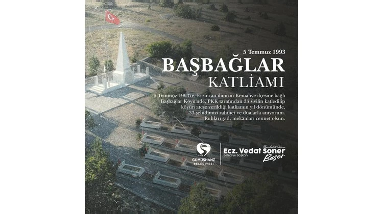 BAŞKANIMIZ, BAŞBAĞLAR KATLİAMIN YIL DÖNÜMÜNDE, 33 ŞEHİDİMİZİ RAHMET VE DUALARLA ANDI