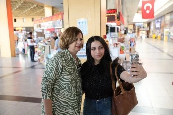 BAŞKAN ÜNLÜCE OTOGAR ESNAFIYLA BULUŞTU