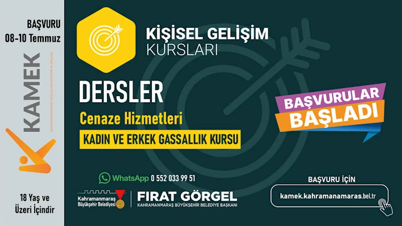 Büyükşehir’den Örnek Uygulama; Gassallık Kursu Başlıyor