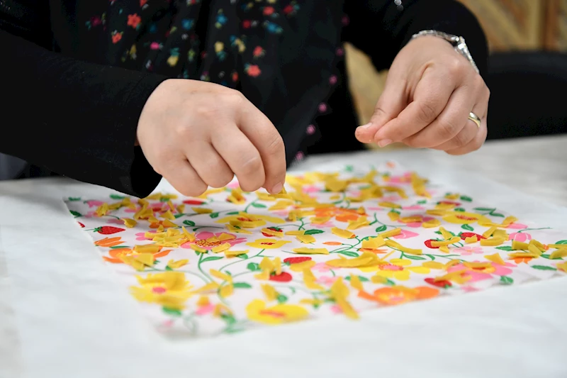 Sağlıklı Kentler Birliği, Mamak Belediyesi’nin Balmumlu Kumaş Atölyesini Yayınladı