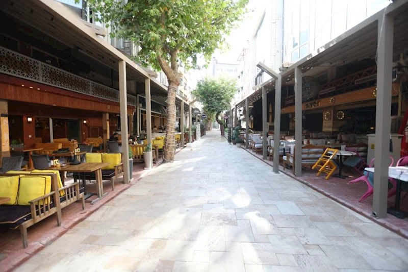 Yenilenen Eflatun Sokak