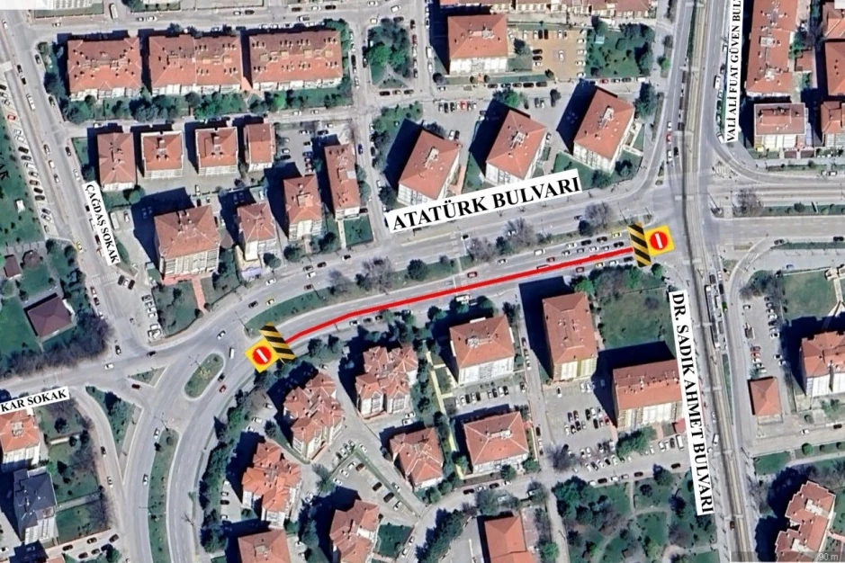 Eskişehir’de Atatürk Bulvarı 4 etapta yenileniyor