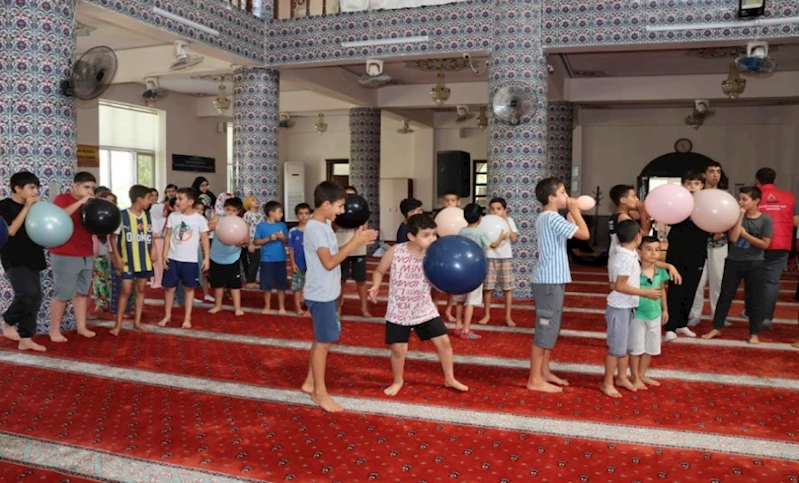 KARAKÖPRÜ BELEDİYESİ’NDEN YAZ KUR’AN KURSU ÖĞRENCİLERİNE RENKLİ ETKİNLİK