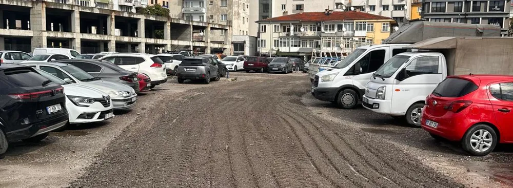 Cennet Otoparkı'nda Zemin İyileştirme Çalışmaları Tamamlandı
