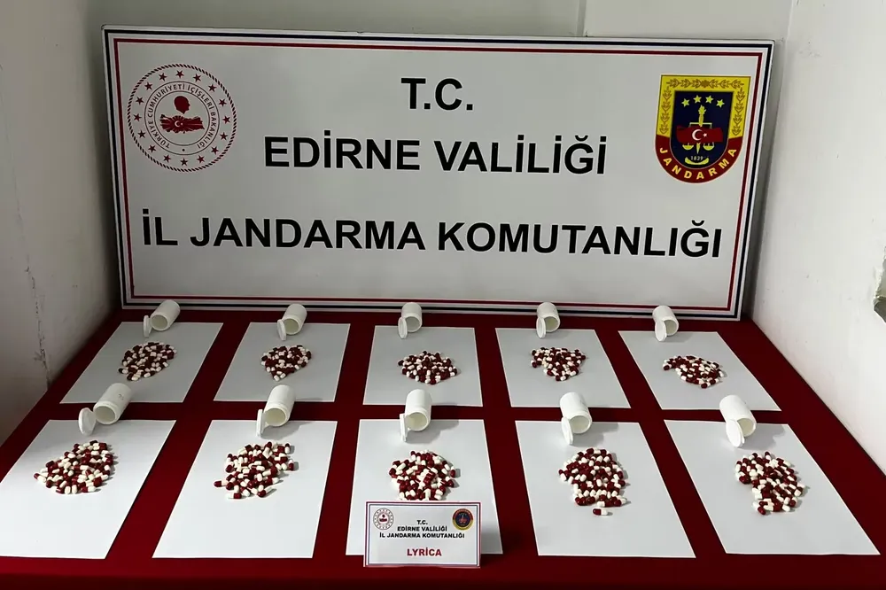 Uzunköprü'de 568 adet sentetik hap ele geçirildi