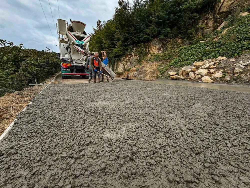 Fatsa'da Ulaşım Konforu İçin Yol Çalışmaları Hız Kazandı