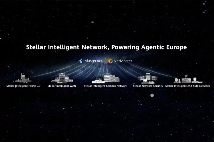 Huawei, "Güvenli ve Akıllı Bağlantı" felsefesi kapsamında Avrupa Bölgesi için geliştirilmiş Stellar Akıllı Ağ Çözümünü tanıttı