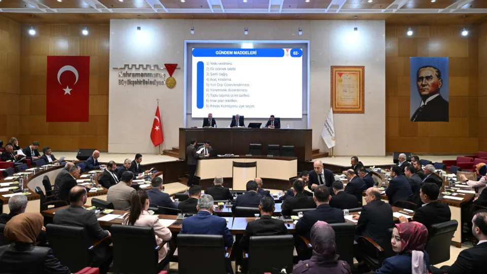 Kahramanmaraş Büyükşehir Belediyesi Ekim Ayı Olağan Meclis Toplantısı Gerçekleşti
