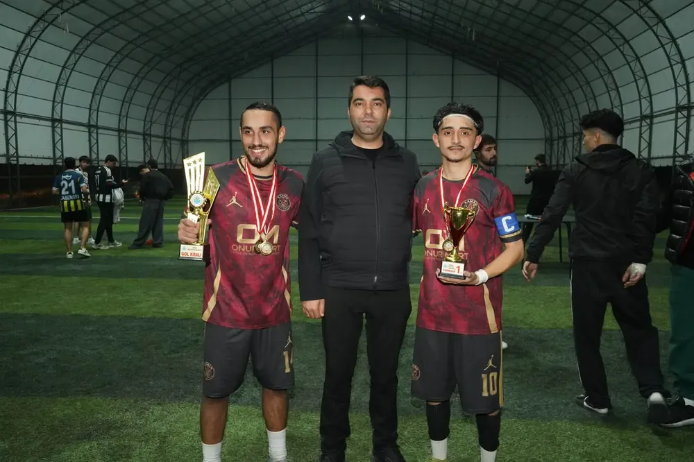 Kaman MYO Halı Saha Futbol Turnuvası Ödül Töreni Gerçekleştirildi