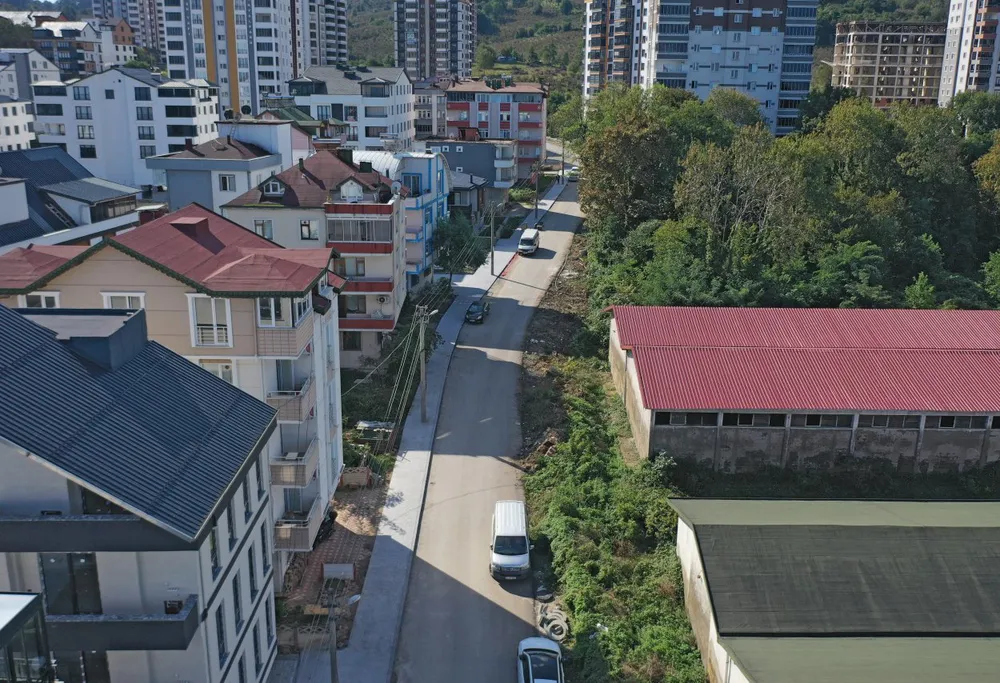Fatsa Dolunay Mahallesi'nde Kaldırım Çalışmaları Devam Ediyor
