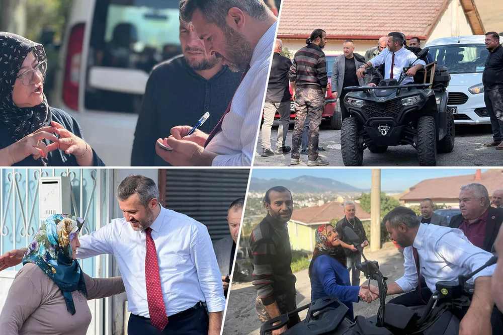 Belediye Başkanı Çetinkaya Öğlebeli Mahallesi Sakipleriyle Bir Araya Geldi