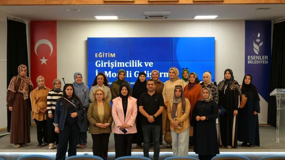 Esenlerli Kadınlar Girişimcilik Eğitimiyle İş Dünyasına Hazırlanıyor
