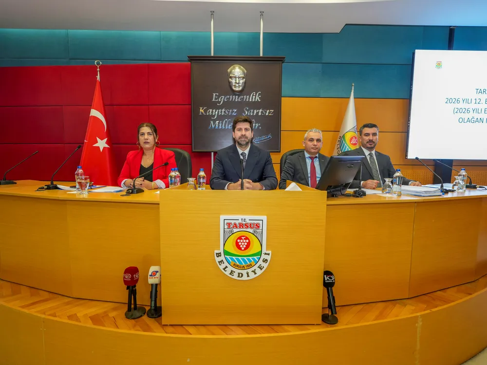 Tarsus Belediye Meclisi Ekim Ayı İkinci Toplantısını Gerçekleştirdi